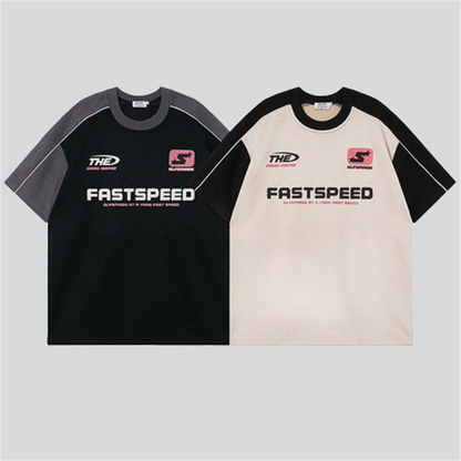 Faux Suede Cool Racing Tees