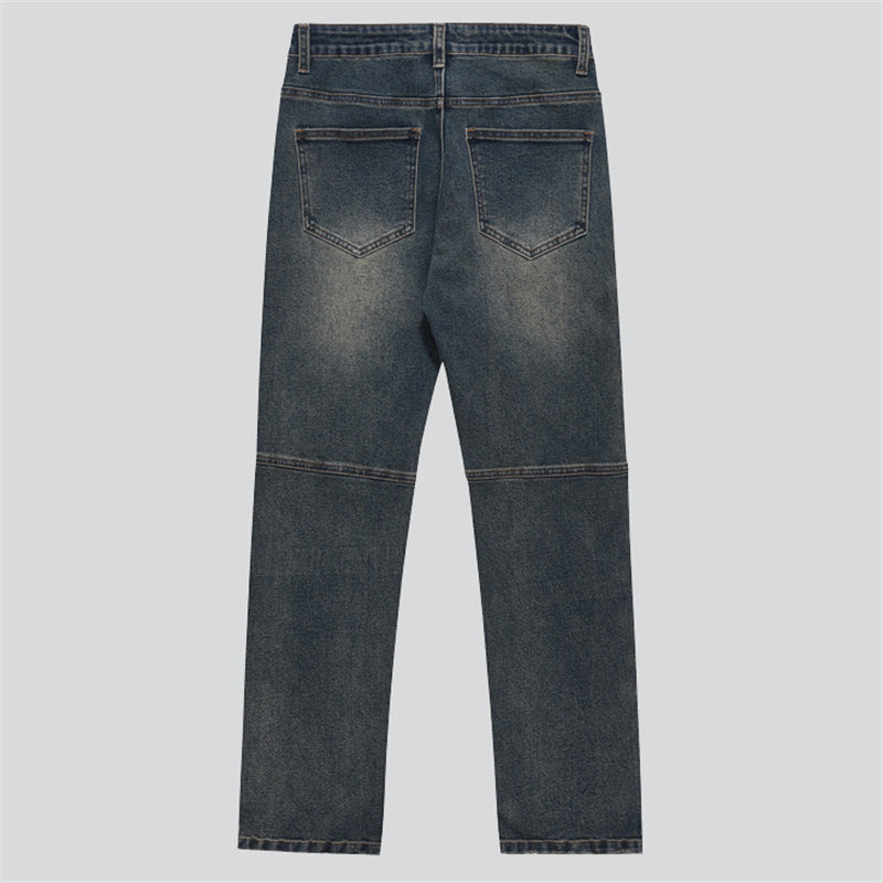 Classic Washed Effect Jeans