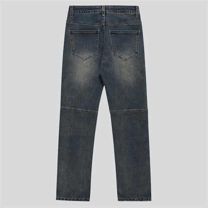 Classic Washed Effect Jeans