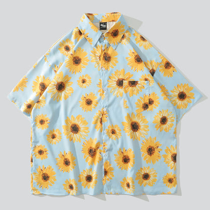 Daisy Print Summer Shirt