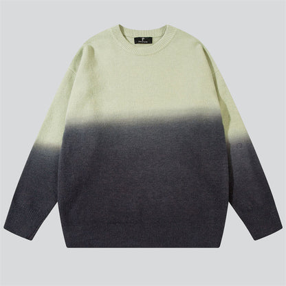 Gradient Color Trendy Couple Sweaters