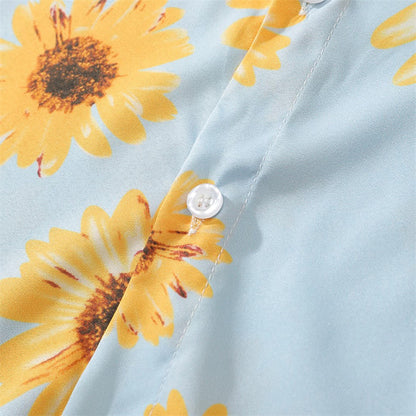 Daisy Print Summer Shirt