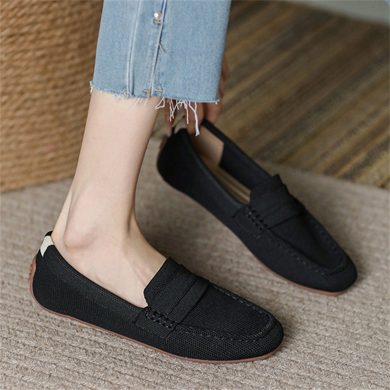 Simple Style Super Soft Non-Slip Loafers