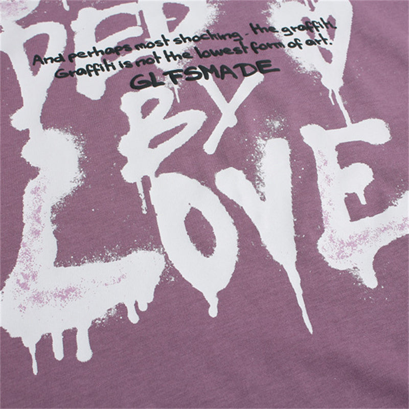 Personalized Graffiti Lettering Tees