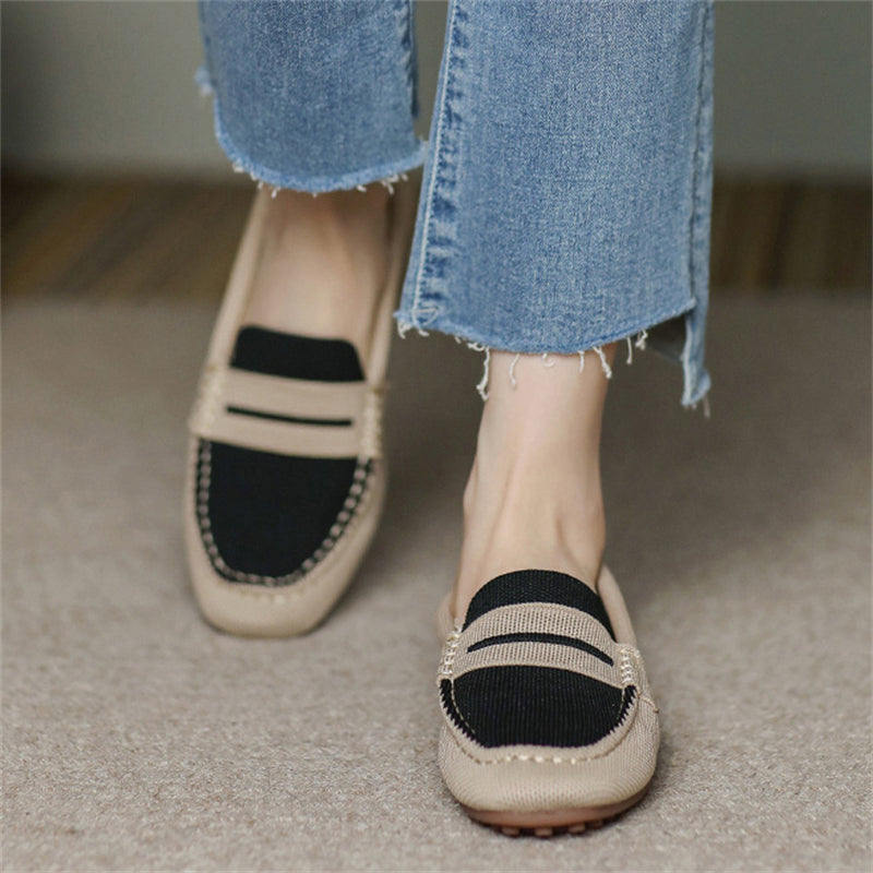 Simple Style Super Soft Non-Slip Loafers