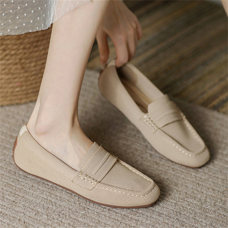 Simple Style Super Soft Non-Slip Loafers