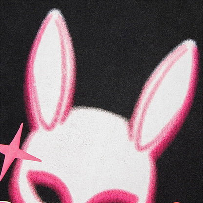 Bunny Mask Print Tees