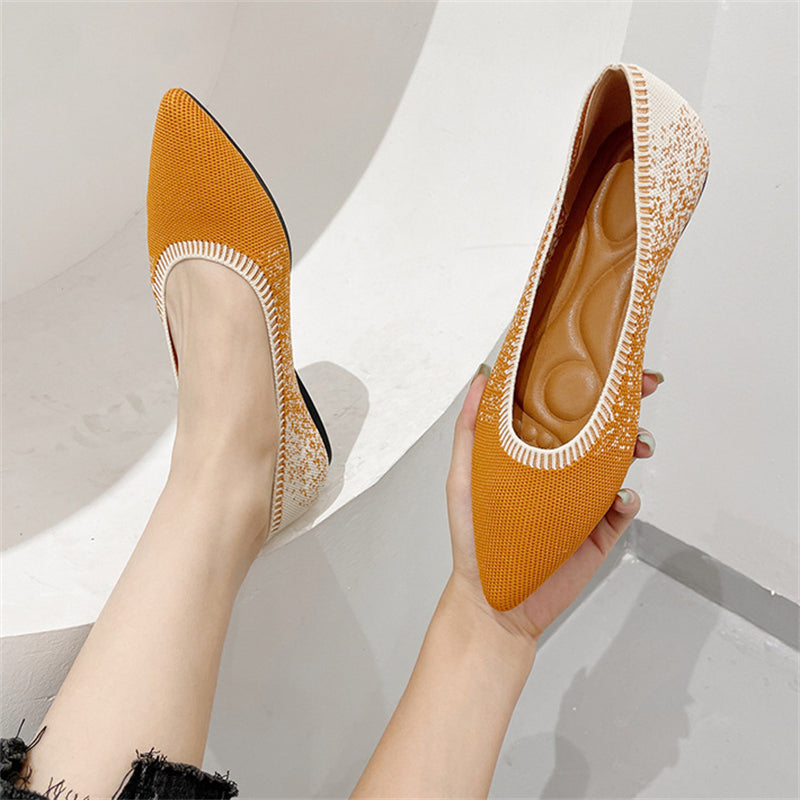 Starry Sky Gradient Color Elegant Flats