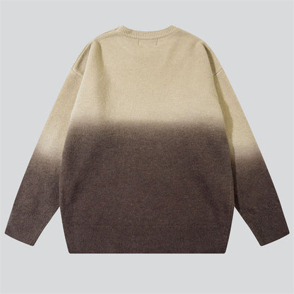 Gradient Color Trendy Couple Sweaters