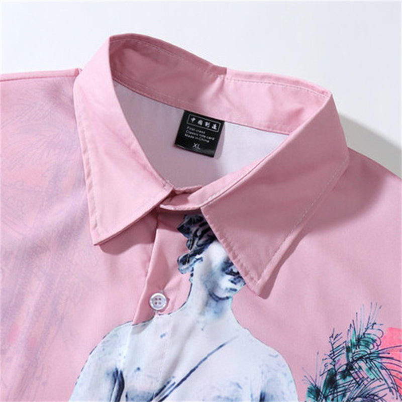 Navigator & Sailboat Print Shirt