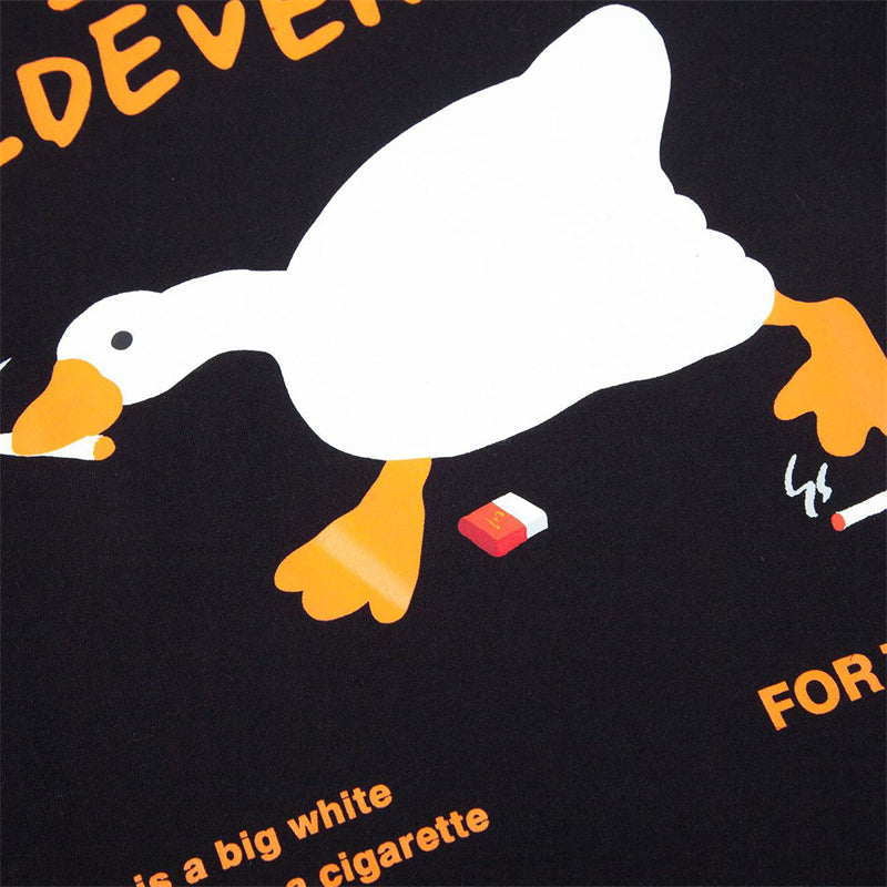 Smoking Goose Print Tees