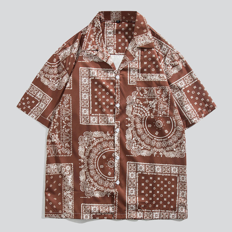 Paisley Patchwork Summer Shirts