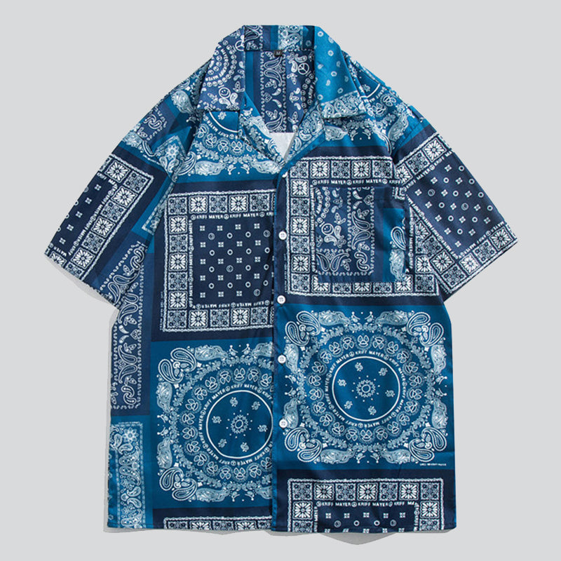 Paisley Patchwork Summer Shirts