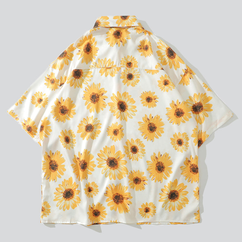 Daisy Print Summer Shirt