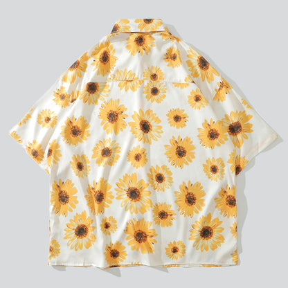 Daisy Print Summer Shirt