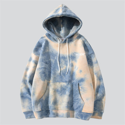 Cute Tie-Dye Couple Hoodie