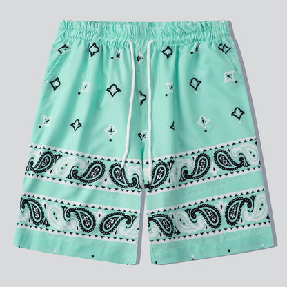 Paisley Printed Mint Green Set