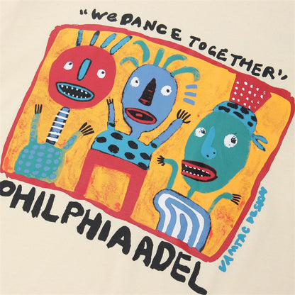 "WE DANCE TOGETHER" Print Tees