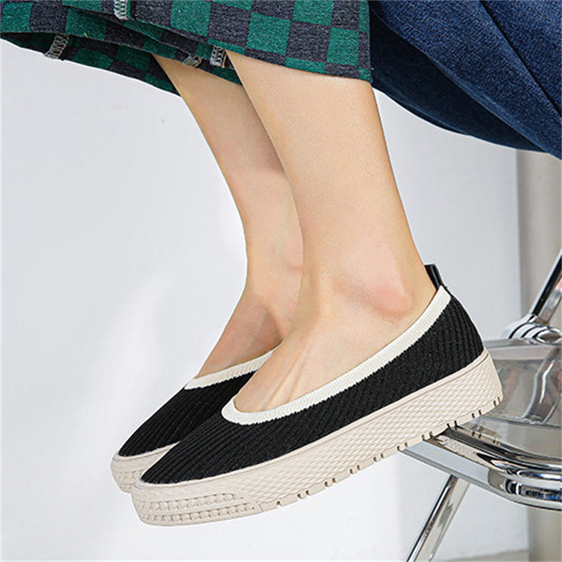 Daily Wear Thick Soled Lazy Shoes