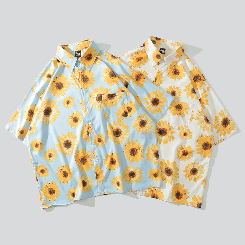 Daisy Print Summer Shirt