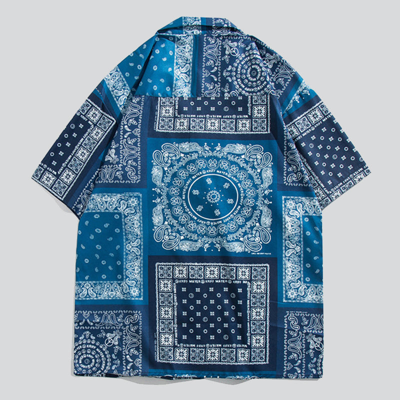 Paisley Patchwork Summer Shirts