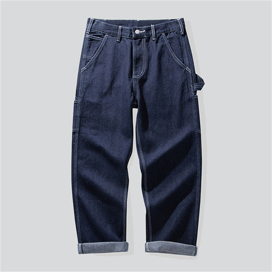 Stylish Spring Cargo Straight-Leg Jeans