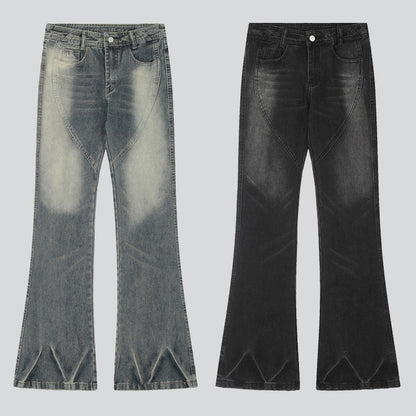 Heart Seam Bootcut Jeans