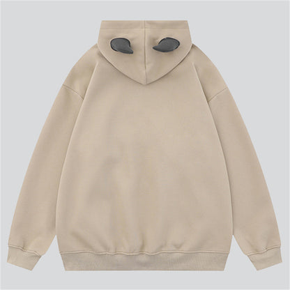 Demon's Horns Couple Hoodies with Pocket