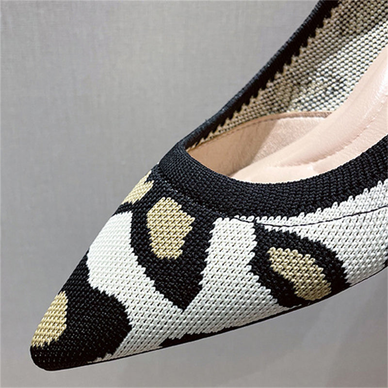 Breathable Party Knitted Heels