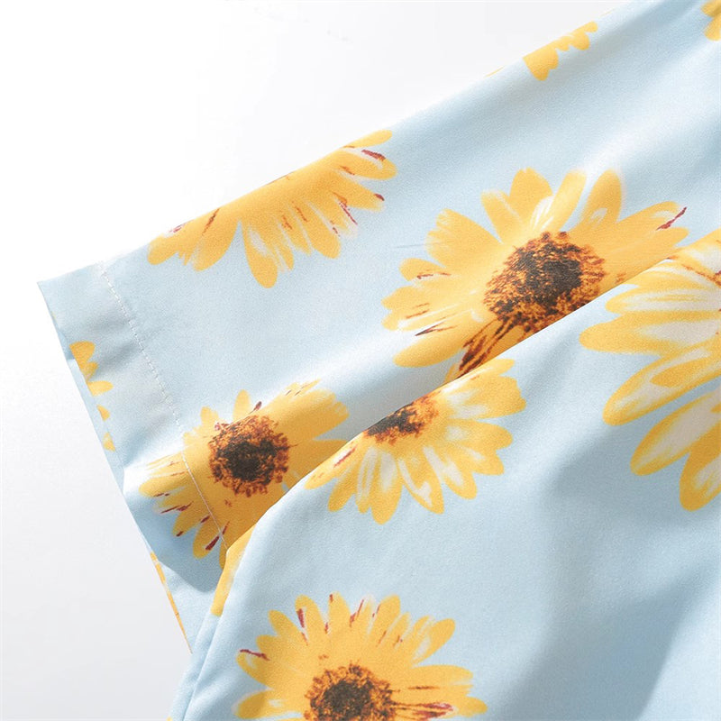 Daisy Print Summer Shirt