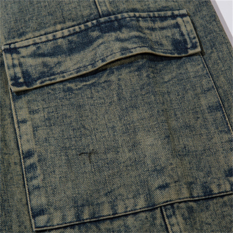 Multi-Pocket Cargo Jeans