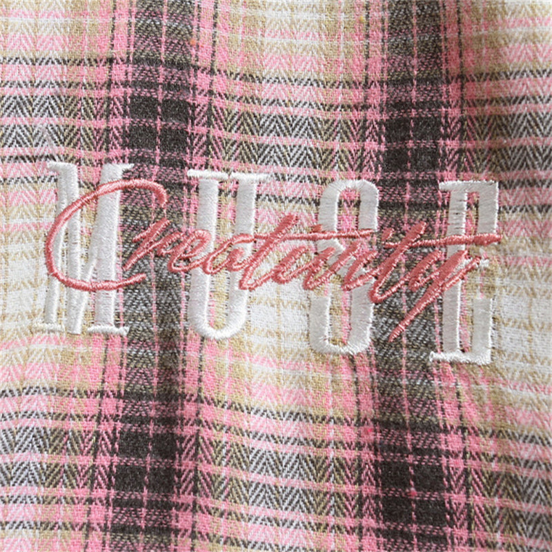 Couple's Tassel Plaid Shirts