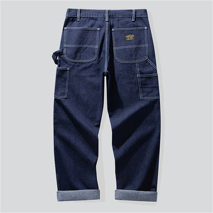 Stylish Spring Cargo Straight-Leg Jeans