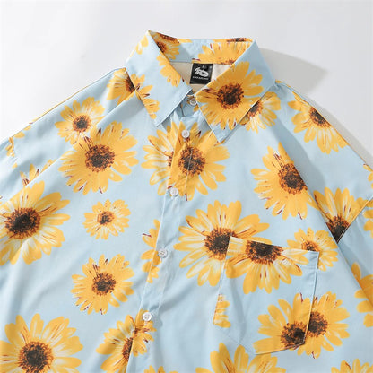 Daisy Print Summer Shirt