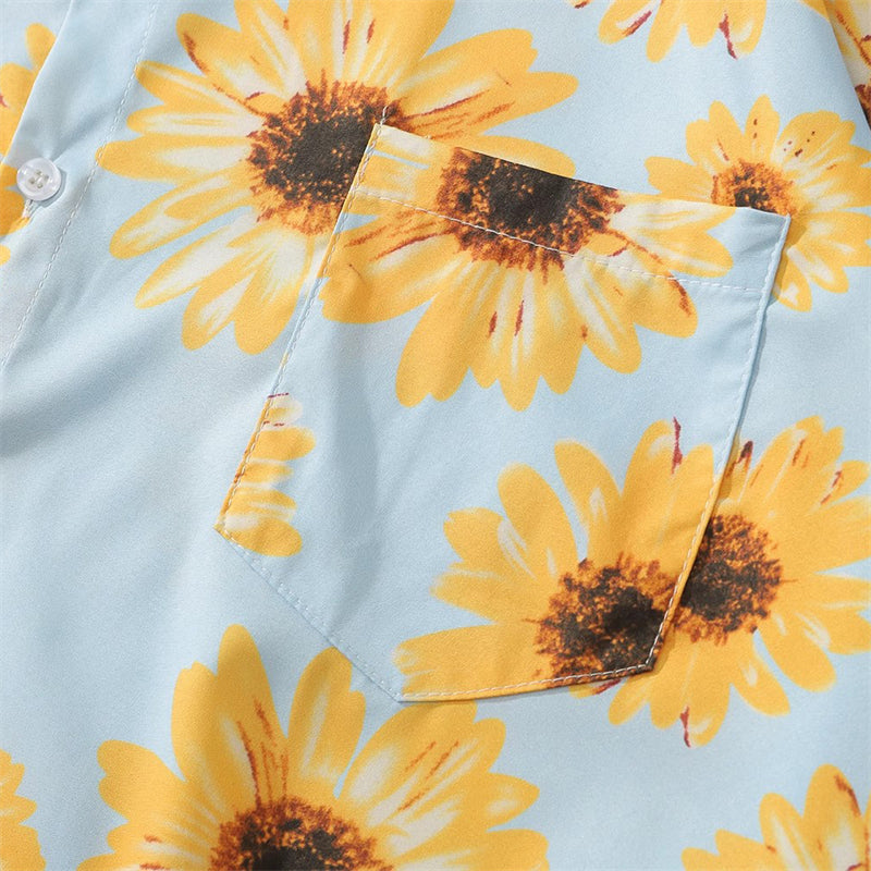 Daisy Print Summer Shirt