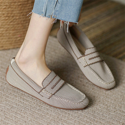 Simple Style Super Soft Non-Slip Loafers