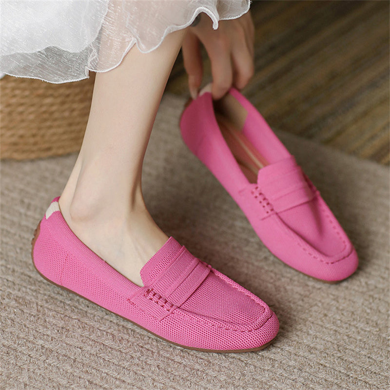 Simple Style Super Soft Non-Slip Loafers