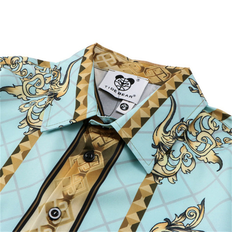 Baroque Pattern Print Shirt