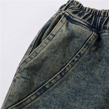 Multi-Pocket Cargo Jeans