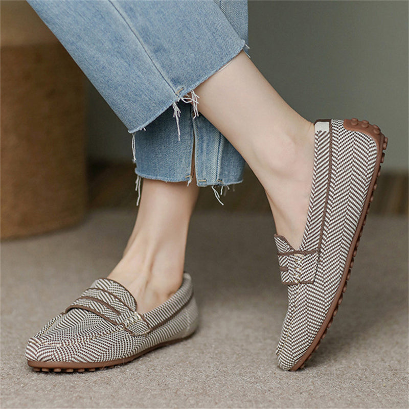 Simple Style Super Soft Non-Slip Loafers