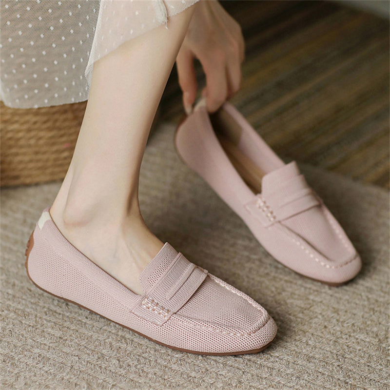 Simple Style Super Soft Non-Slip Loafers