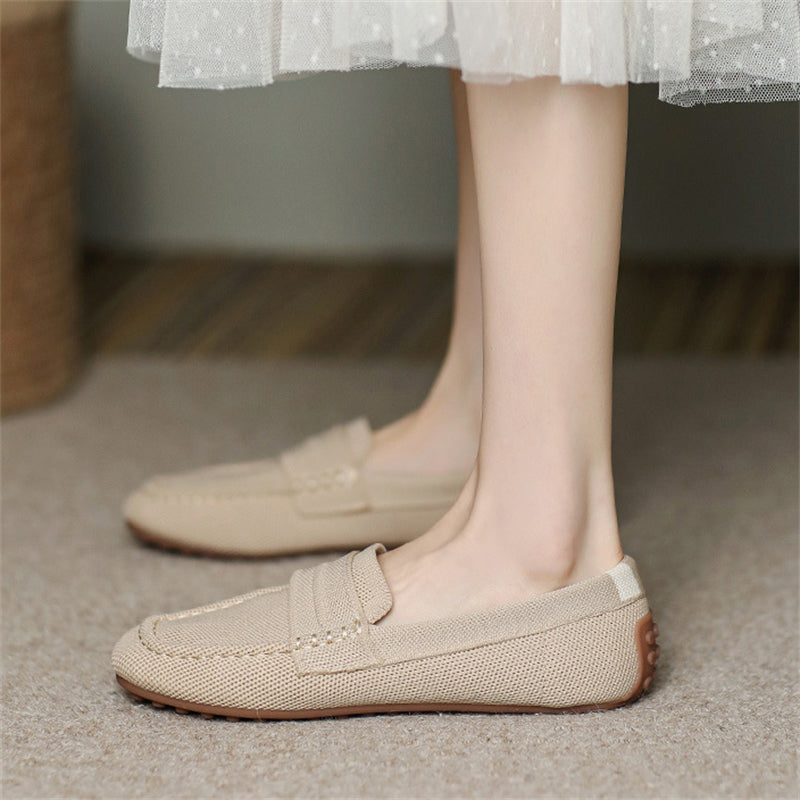 Simple Style Super Soft Non-Slip Loafers