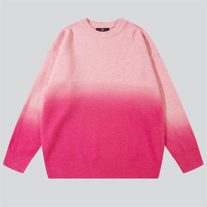 Gradient Color Trendy Couple Sweaters