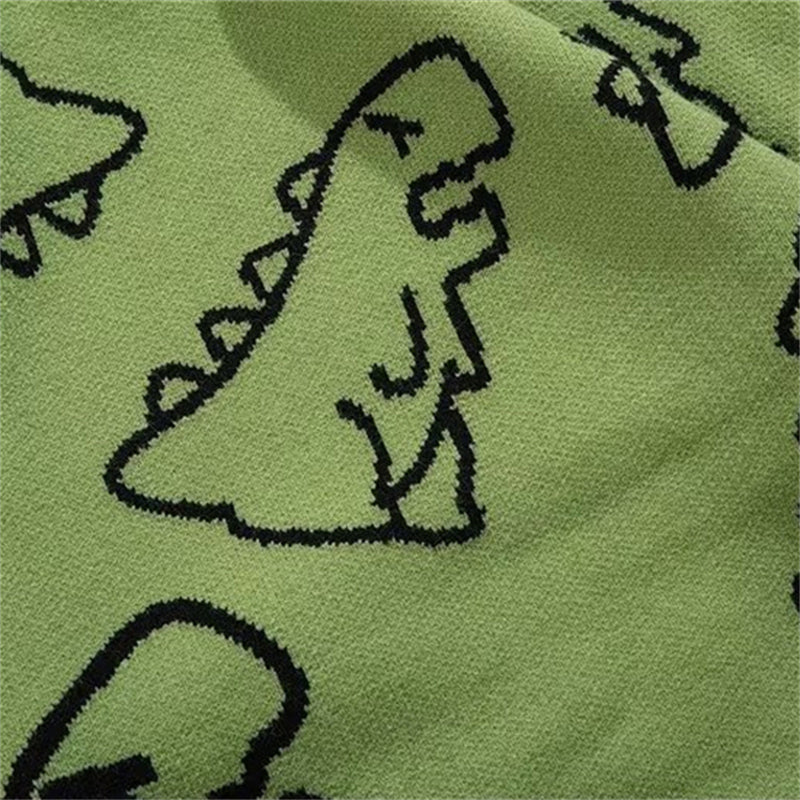 Angry Baby Dinosaur Sweater