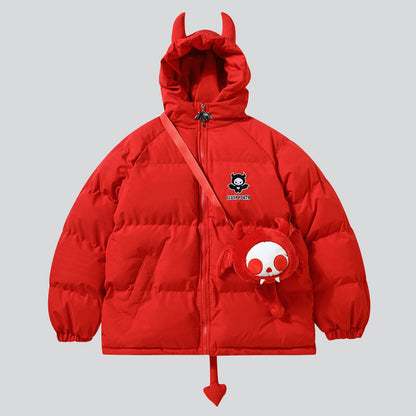 Little Devil Down Jacket & Crossbody Bag