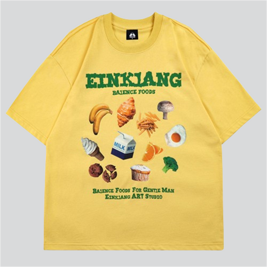 Balanced Foods Print Tees